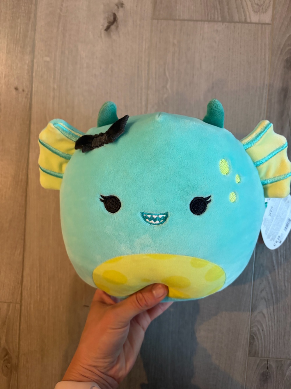 Squishmallows - Soft & Squishy Plush Dearest - Teal Swamp Monster - Halloween - Picture 2 of 7